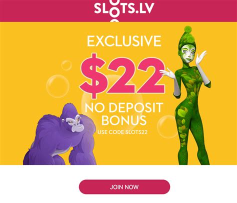 slots lv no deposit bonus